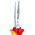 Gedore 1552120 Long Nose Pliers, 200 mm Overall, Straight Tip, 75,7mm Jaw