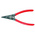 Gedore 6701540 Circlip Pliers, 180 mm Overall, Straight Tip, 52mm Jaw