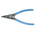 Gedore 6701540 Circlip Pliers, 180 mm Overall, Straight Tip, 52mm Jaw