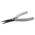 Facom MICRO-TECH 402.MT Half Round Nose Pliers, 160 mm Overall, Straight Tip, 48mm Jaw