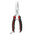 Facom Long Nose Pliers, 200 mm Overall, Straight Tip, 75mm Jaw