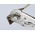 Knipex 40 14 Locking Pliers, 250 mm Overall, Angled, Straight Tip, 45mm Jaw