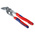 Knipex Plier Wrench, 250 mm Overall, Angled, Straight Tip, 52mm Jaw