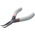 Facom Round Nose Pliers, 135 mm Overall, 35mm Jaw, ESD