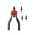 Facom Water Pump Pliers, 335 mm Overall, Angled Tip, 50mm Jaw, ESD