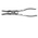 Facom Hand Brake Cable Pliers, 230 mm Overall, Straight Tip