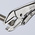 Knipex 40 04 Locking Pliers, 250 mm Overall, Angled, Straight Tip, 45mm Jaw