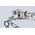 Knipex XS Plier Wrench, 100 mm Overall, Angled, Straight Tip, 21mm Jaw
