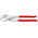 Knipex Water Pump Pliers, 253 mm Overall, Angled Tip
