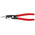Knipex 13 81 200 Pliers, 200 mm Overall, Straight Tip