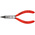 Knipex 19 01 130 Round Nose Pliers, 130 mm Overall, Straight Tip, 32mm Jaw