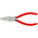 Knipex 20 01 140 Nose pliers, 140 mm Overall, Flat, Straight Tip, 28mm Jaw