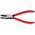 Knipex 20 01 180 Nose pliers, 180 mm Overall, Flat, Straight Tip, 35mm Jaw