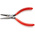 Knipex Nose pliers, 140 mm Overall, Flat Tip, 35mm Jaw