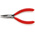 Knipex Nose pliers, 125 mm Overall, Flat Tip, 27mm Jaw