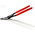 Knipex Pliers, 200 mm Overall, Angled Tip