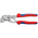Knipex Pliers wrench, 165 mm Overall, Angled Tip