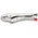 Knipex 40 04 180 Pliers, 180 mm Overall, Straight Tip