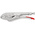 Knipex 41 04 180 Pliers, 180 mm Overall, Straight Tip