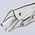 Knipex 41 04 300 Pliers, 300 mm Overall, Straight Tip