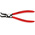 Knipex 46 21 A31 Circlip Pliers, 200 mm Overall, Angled Tip