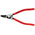 Knipex 46 31 A12 Circlip Pliers, 130 mm Overall, Bent Tip