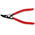 Knipex 46 31 A12 Circlip Pliers, 130 mm Overall, Bent Tip