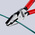 Knipex Combination Pliers, 190 mm Overall, Straight Tip