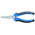 Gedore 6716810 Round Nose Pliers, 160 mm Overall, Straight Tip, 48mm Jaw