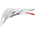 Knipex 41 44 Mole Grips, 200 mm Overall, Angled, Straight Tip, 30mm Jaw