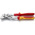 Knipex 86 06 Plier Wrench, 250 mm Overall, Angled, Straight Tip, VDE/1000V, 52mm Jaw