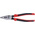 Teng Tools Combination Pliers, 22 mm Overall, Straight Tip, 22mm Jaw