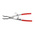 Facom Circlip Pliers, 310 mm Overall, Straight Tip