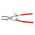Facom Circlip Pliers, 310 mm Overall, Straight Tip