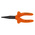 Facom Round Nose Pliers, 170 mm Overall, Straight Tip, VDE/1000V
