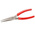 Facom Long Nose Pliers, 200 mm Overall, Straight Tip