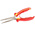 Facom Long Nose Pliers, 200 mm Overall, Straight Tip