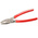 Facom Combination Pliers, 205 mm Overall, Flat Tip