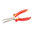 Facom Round Nose Pliers, 200 mm Overall, Angled Tip, VDE/1000V, 69mm Jaw