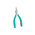 Erem Long Nose Pliers, 130 mm Overall, Straight Tip, 24mm Jaw, ESD