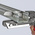 Knipex 275 mm Both Shears for Plastic