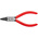 Knipex Round Nose Pliers, 125 mm Overall, 27mm Jaw