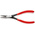 Knipex Long Nose Pliers, 200 mm Overall, Straight Tip, 1.34375in Jaw