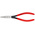 Knipex Long Nose Pliers, 200 mm Overall, Straight Tip, 1.34375in Jaw