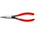 Knipex Long Nose Pliers, 200 mm Overall, Straight Tip, 1.34375in Jaw
