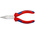 Knipex Long Nose Pliers, 145 mm Overall, Straight Tip, 42mm Jaw