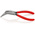 Knipex 38 71 200 Pliers, 200 mm Overall, Straight Tip, 73mm Jaw