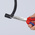 Knipex 38 95 200 Pliers, 200 mm Overall, Straight Tip, 73mm Jaw