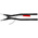 Knipex 46 20 A61 Circlip Pliers, 580 mm Overall, Straight Tip