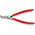 Knipex 46 23 A31 Circlip Pliers, 200 mm Overall, Angled Tip